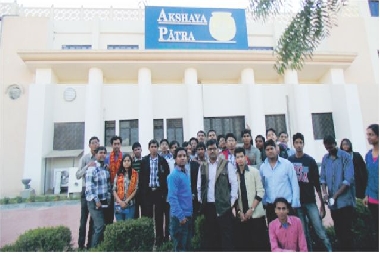 Industrial Visit to Akshay Patra